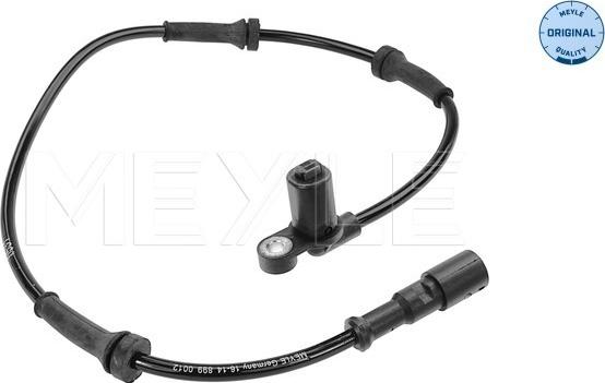 Meyle 16-14 899 0012 - Датчик ABS, частота вращения колеса www.parts5.com