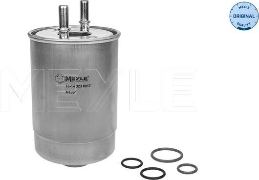 Meyle 16-14 323 0017 - Kütusefilter www.parts5.com