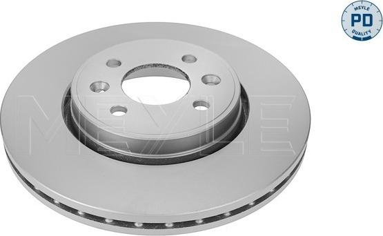 Meyle 16-83 521 0004/PD - Тормозной диск www.parts5.com