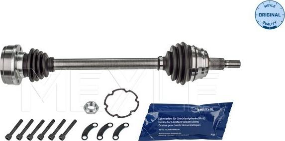 Meyle 100 498 0652 - Drive Shaft www.parts5.com