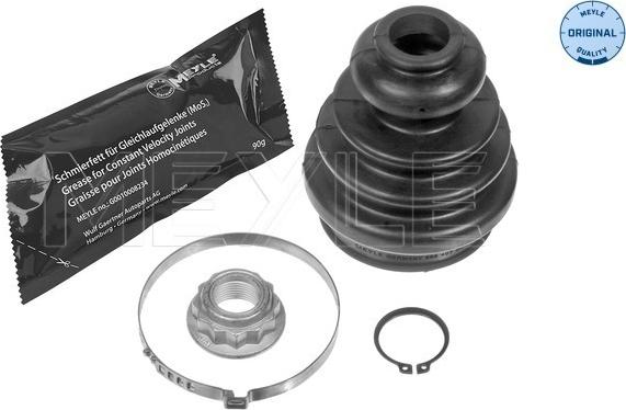 Meyle 100 498 0132 - Fuelle, árbol de transmisión www.parts5.com