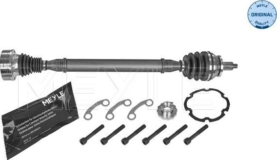 Meyle 100 498 0723 - Árbol de transmisión www.parts5.com