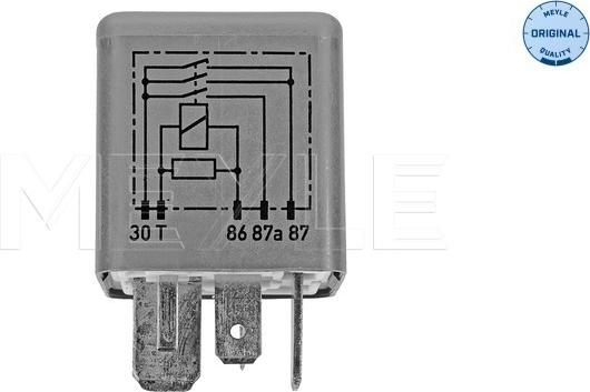 Meyle 100 830 0019 - Relay, fuel pump www.parts5.com