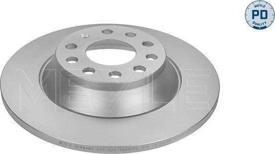 Meyle 115 523 0027/PD - Brake Disc www.parts5.com