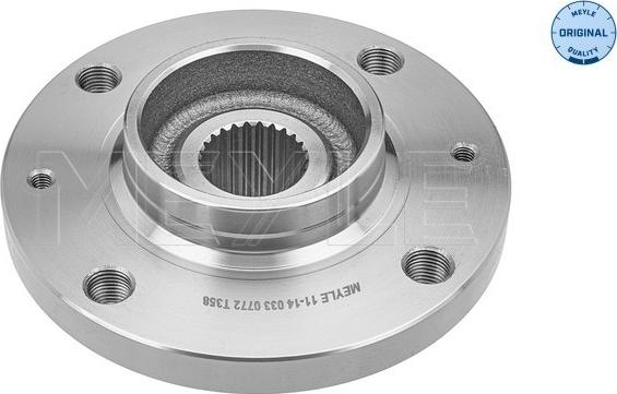 Meyle 11-14 033 0772 - Wheel Hub www.parts5.com