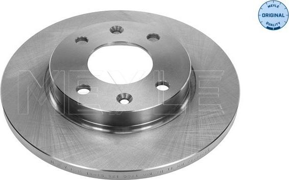 Meyle 11-15 521 0036 - Kočioni disk www.parts5.com