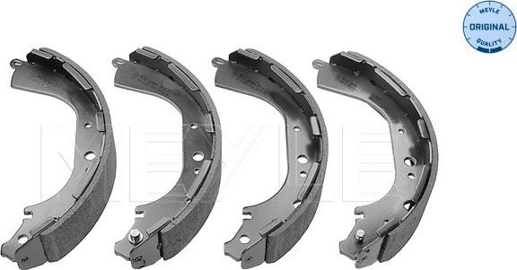 Meyle 36-14 533 0013 - Set saboti frana www.parts5.com