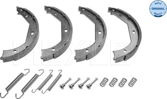 Meyle 314 042 0007/S - Set saboti frana, frana de mana www.parts5.com