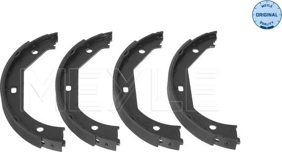 Meyle 314 042 0007 - Set saboti frana, frana de mana www.parts5.com