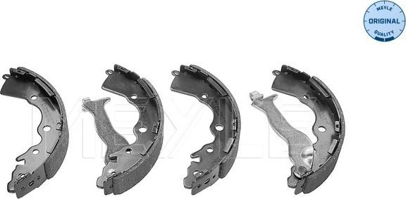 Meyle 37-14 533 0007 - Set saboti frana www.parts5.com