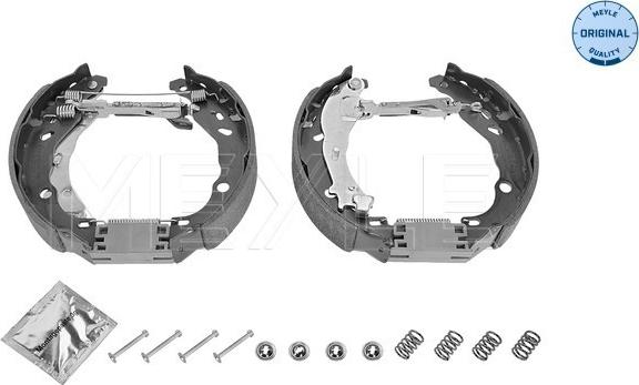 Meyle 214 533 0008/K - Juego de zapatas de frenos www.parts5.com