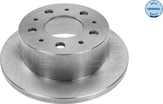 Meyle 215 523 0006 - Disc frana www.parts5.com