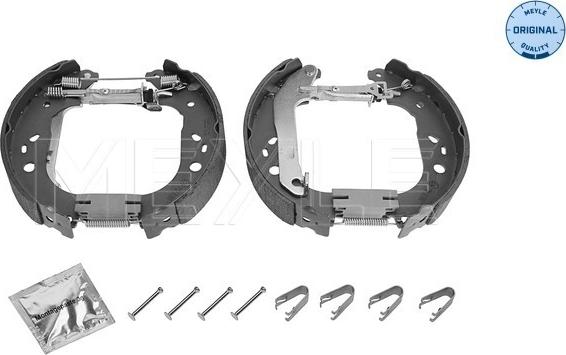 Meyle 714 533 0009/K - Zestaw szczęk hamulcowych www.parts5.com