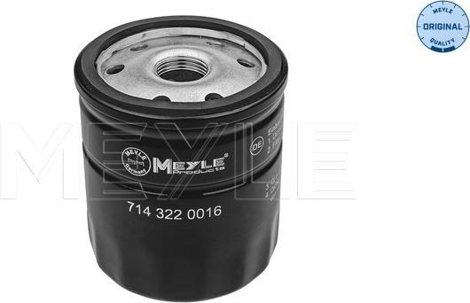 Meyle 714 322 0016 - Oil Filter parts5.com