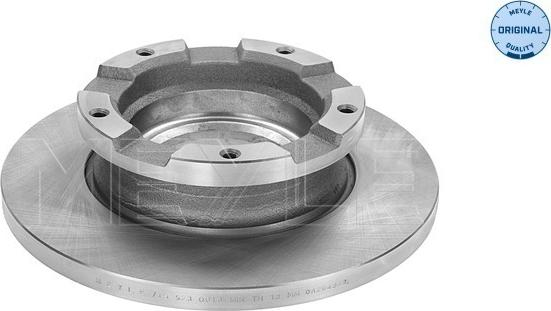 Meyle 715 523 0013 - Disc frana www.parts5.com