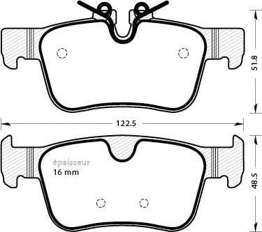 Volvo 32287431 - Set placute frana,frana disc www.parts5.com