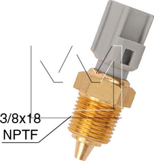 Monark 090600401 - Sonde de température, liquide de refroidissement www.parts5.com