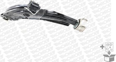 Monroe L15553 - Brat, suspensie roata www.parts5.com