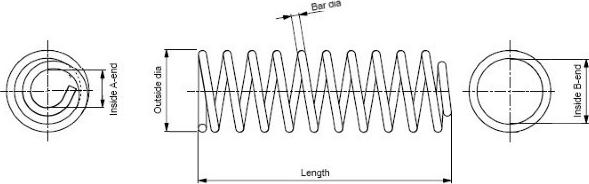 Monroe SP0004 - Arc spiral www.parts5.com