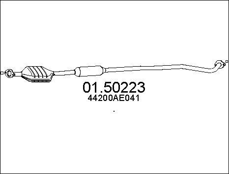 MTS 01.50223 - Kesksummuti www.parts5.com