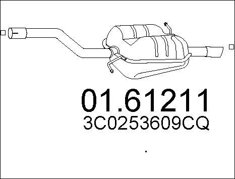 MTS 01.61211 - Lõppsummuti www.parts5.com