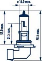 Narva 480063000 - Крушка с нагреваема жичка, фар за дълги светлини www.parts5.com