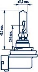 Narva 480773000 - Крушка с нагреваема жичка, фар за дълги светлини parts5.com