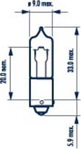 Narva 681913000 - Lámpara, luz intermitente www.parts5.com