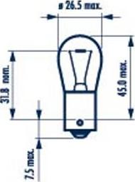 Narva 176493000 - Bulb, indicator parts5.com