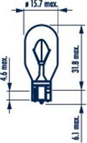 Narva 176313000 - Žarulja, pokazivač smjera www.parts5.com