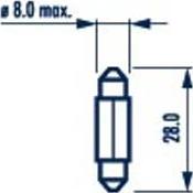 Narva 170943000 - Bulb, interior light www.parts5.com