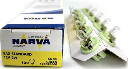 Narva 170523000 - Bulb, instrument lighting www.parts5.com