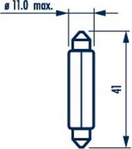 Narva 171753000 - Ampul, plaka aydınlatması www.parts5.com