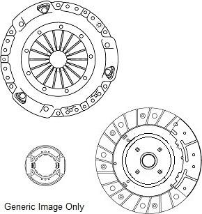 NATIONAL CK9656 - Set ambreiaj www.parts5.com