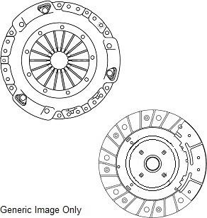 NATIONAL CK9902 - Комплект сцепления www.parts5.com