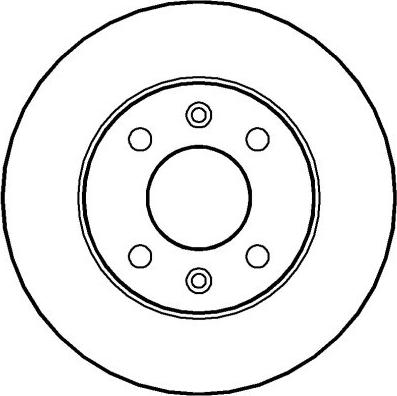 NATIONAL NBD023 - Тормозной диск www.parts5.com