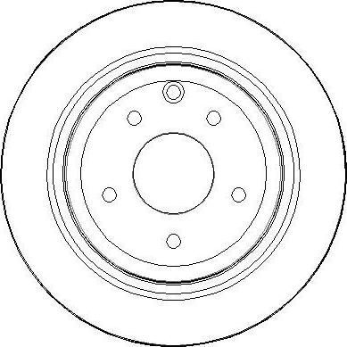 ATE 24.0116-0119.1 - Brake Disc parts5.com