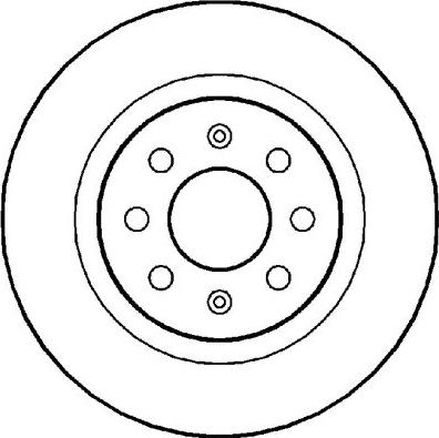 KRAFT AUTOMOTIVE 6053040 - Brake Disc www.parts5.com