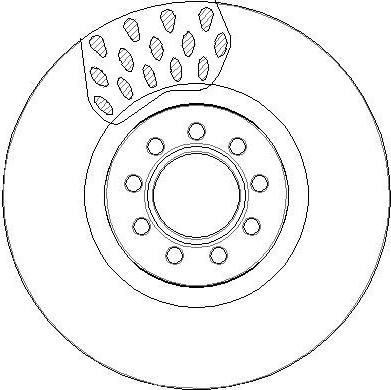 KRAFT AUTOMOTIVE 6043463 - Zavorni kolut www.parts5.com