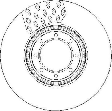 INTERBRAKE SDK6516 - Спирачен диск www.parts5.com