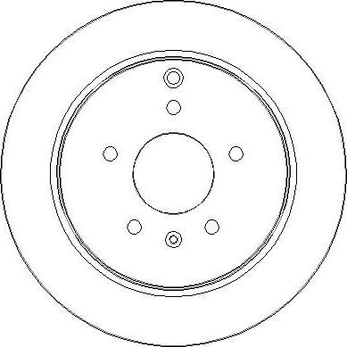 Blue Print ADG043127 - Disc frana www.parts5.com