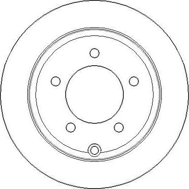 NATIONAL NBD1608 - Disc frana www.parts5.com