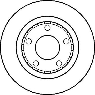 Delphi BG3525 - Brake Disc www.parts5.com