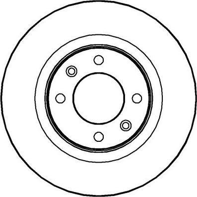 KRAFT AUTOMOTIVE 6055930 - Brake Disc parts5.com