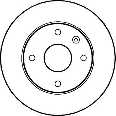 Kamoka 1032514 - Brake Disc www.parts5.com