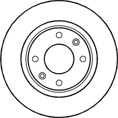 NATIONAL NBD1118 - Brake Disc parts5.com