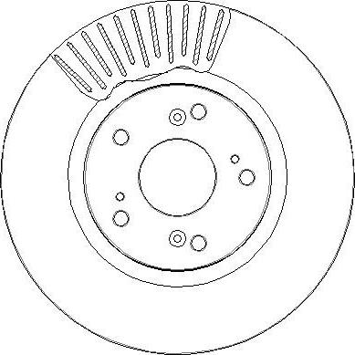 LPR H1044V - Zavorni kolut www.parts5.com