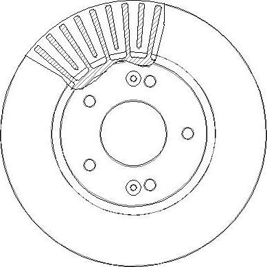 Blue Print ADG043193 - Disco de freno www.parts5.com