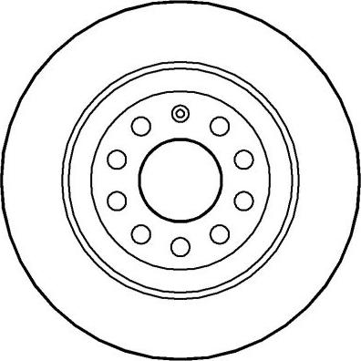 Febi Bilstein 26657 - Brake Disc www.parts5.com