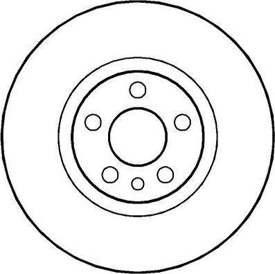 Delphi BG3740 - Disc frana www.parts5.com